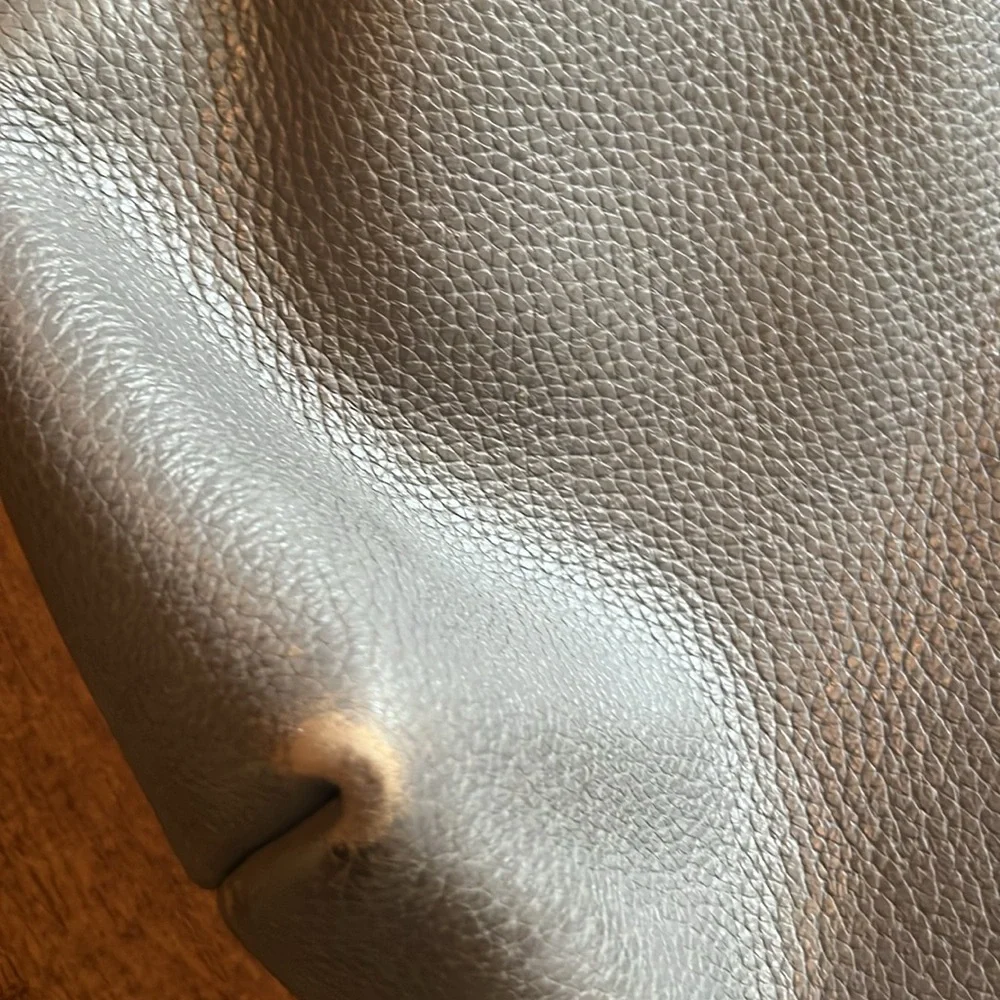 All Saints Small Kita Convertible Grey Braided-Detail Leather Backpack